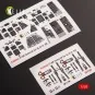 F-14B Tomcat interior 3D decals for GWH kit, 1/48 - Kelik K48066 F-14B Tomcat interior 3D decals for GWH kit, 1/48 - Kelik K48066