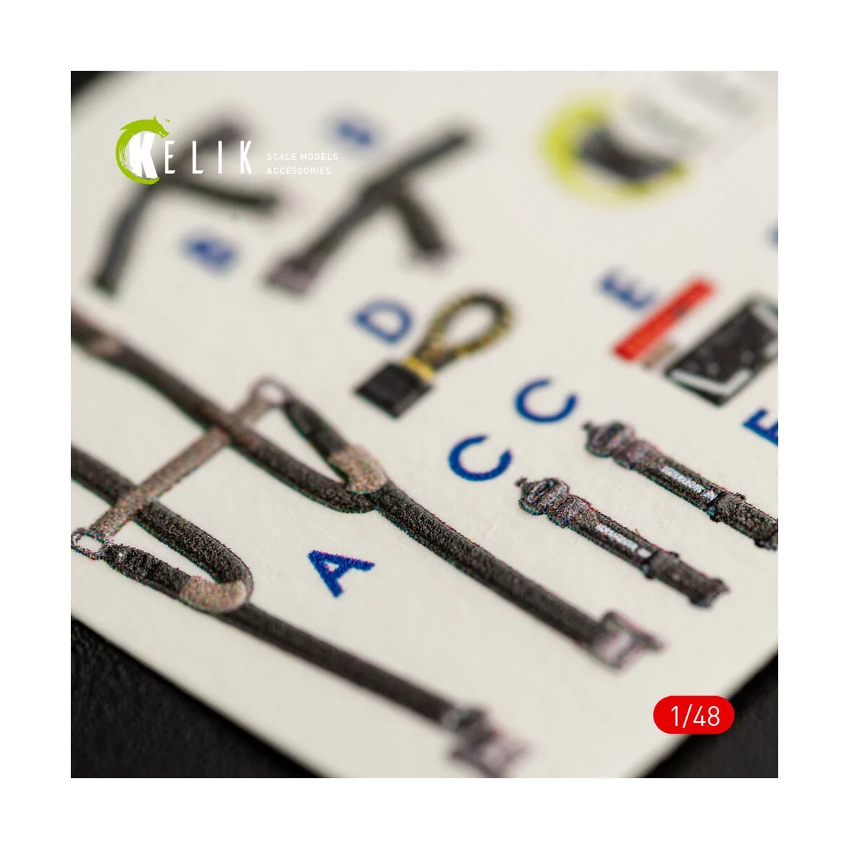 F-14D Tomcat interior 3D decals for AMK kit - Kelik K48064