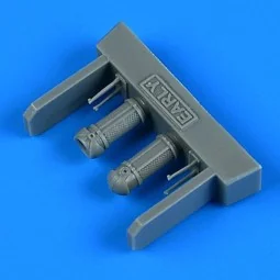 Bf 109F/G tropical filter - early for ACA/ITA/FINE, 1/72 - Quickboo...