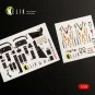 IA-58 Pucara interior 3D decals for Kinetic kit, 1/48 - Kelik K48055