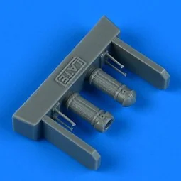 Bf 109F/G tropical filter - late for ACA/ITA/FINE, 1/72 - Quickboos...