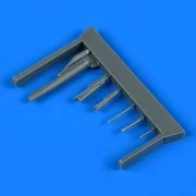 MiG-17F gun barrels for Airfix - Quickboost QB72 641