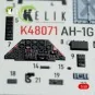 AH-1G interior 3D decals forICM/SpecialHobby kit - Kelik K48071