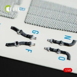 Dauphin II SA.365F / AS.565SA interior 3D decals for Kitty Hawk / Z...