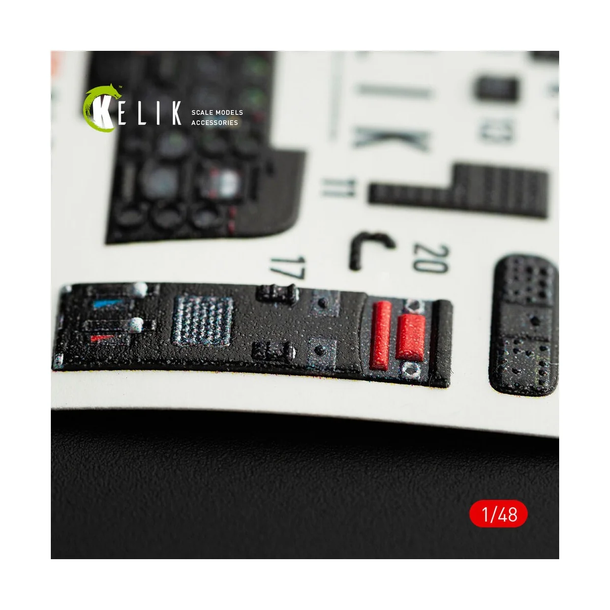 Dauphin II SA.365F / AS.565SA interior 3D decals for Kitty Hawk / Z... Dauphin II SA.365F / AS.565SA interior 3D decals for Kitty Hawk / Z...