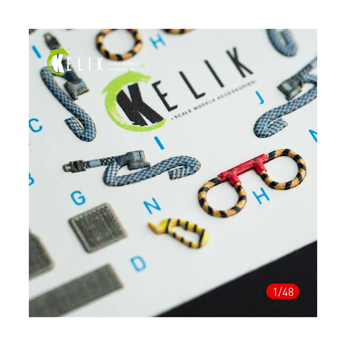 F-14A Tomcat interior 3D decals for Italeri kit - Kelik K48074