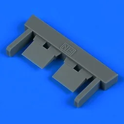 F-14 Tomcat ECS heat exchanger exhaust grills, 1/72 - Quickboost QB...