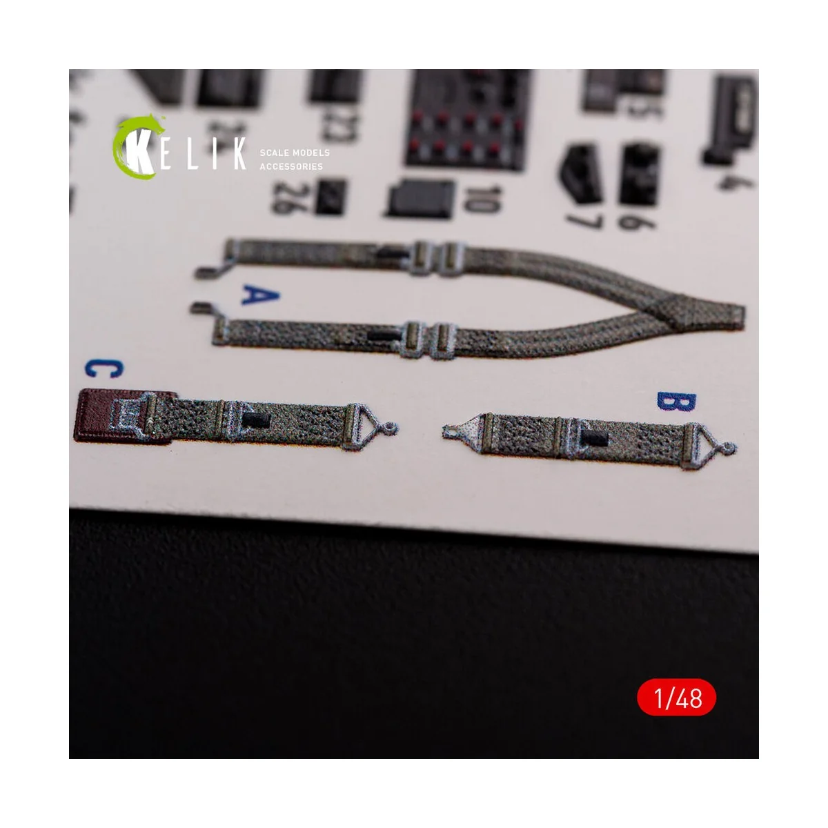 P-47D Razorback interior 3D decals for Tamiya kit - Kelik K48015 P-47D Razorback interior 3D decals for Tamiya kit - Kelik K48015