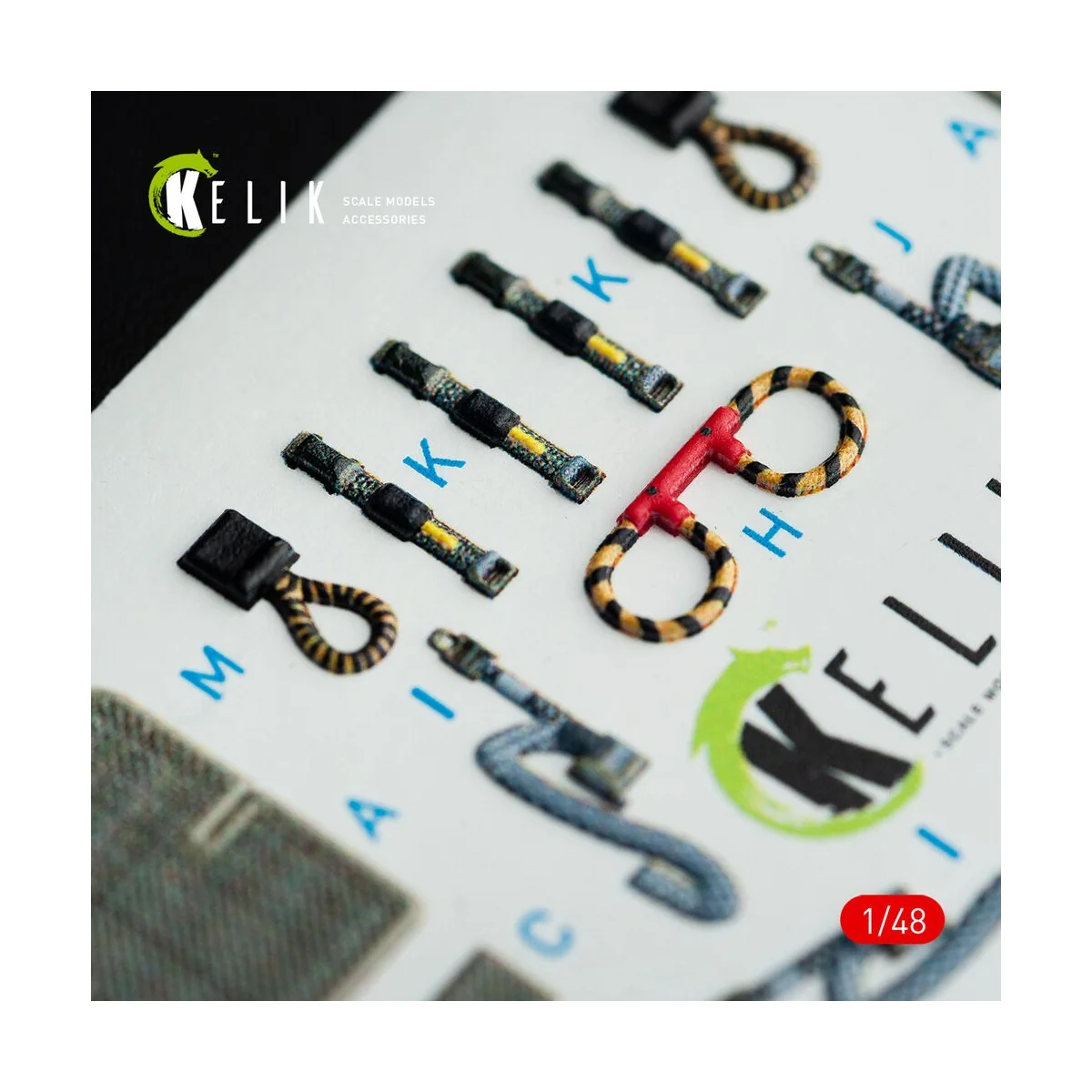 F-14A Tomcat interior 3D decals for Italeri kit - Kelik K48074