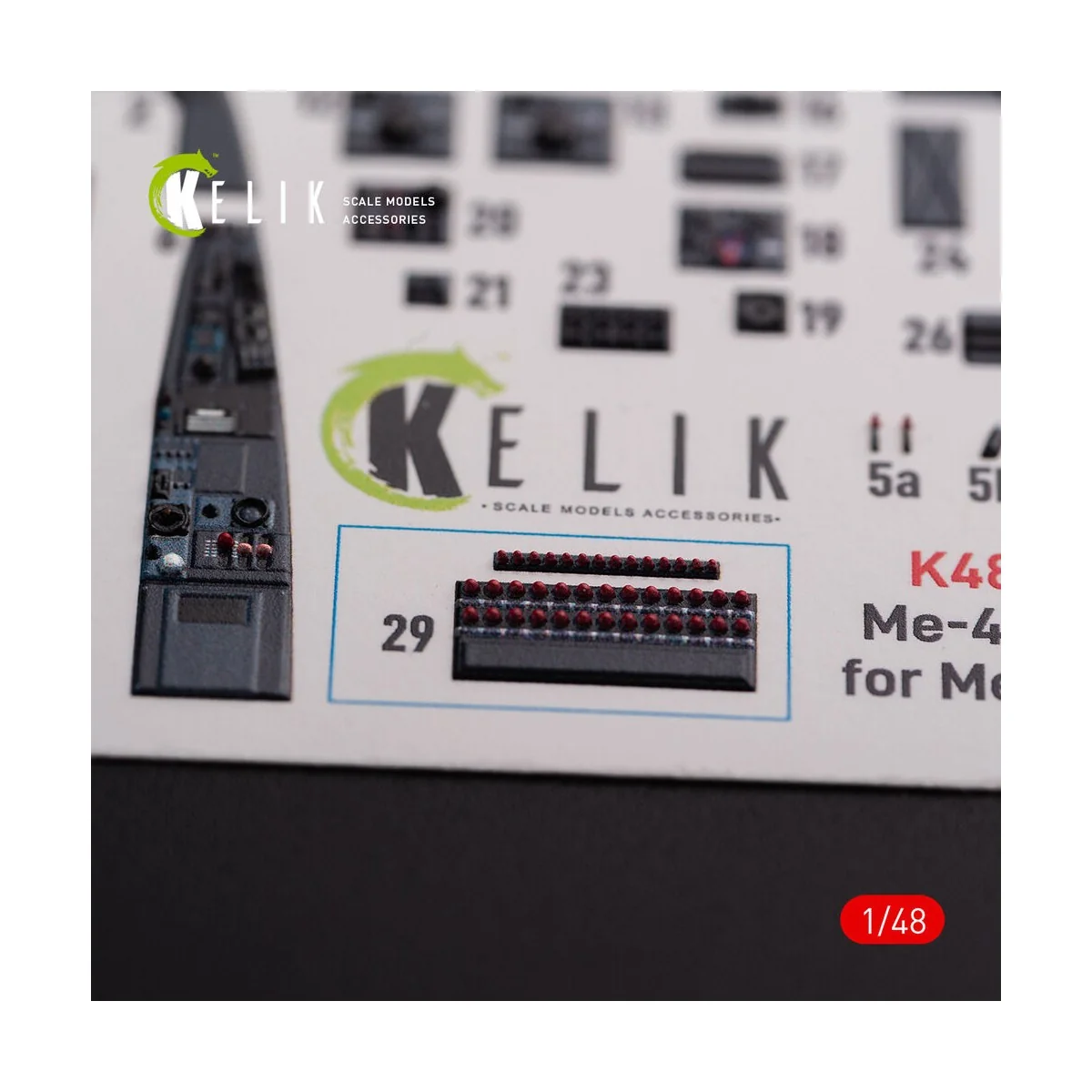 Messerschmitt Me-410 A1 interior 3D decals for Meng Model kit - Kel... Messerschmitt Me-410 A1 interior 3D decals for Meng Model kit - Kel...