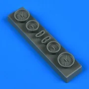 E-2 Hawkeye FOD covers for Hasegawa, 1/72 - Quickboost QB72 652 E-2 Hawkeye FOD covers for Hasegawa, 1/72 - Quickboost QB72 652