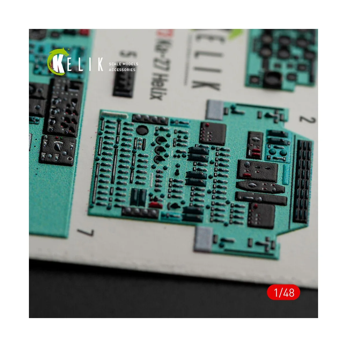Ka-27 Helix interior 3D decals for HobbyBoss kit - Kelik K48073