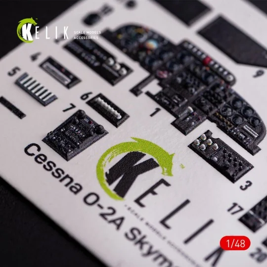 O-2A Skymaster interior 3D decals small version for ICM kit, 1/48 -...