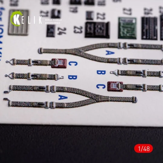 O-2A Skymaster interior 3D decals small version for ICM kit - Kelik...