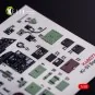 Ki-51 Sonia interior 3D decals for WingsyKits kit - Kelik K48077