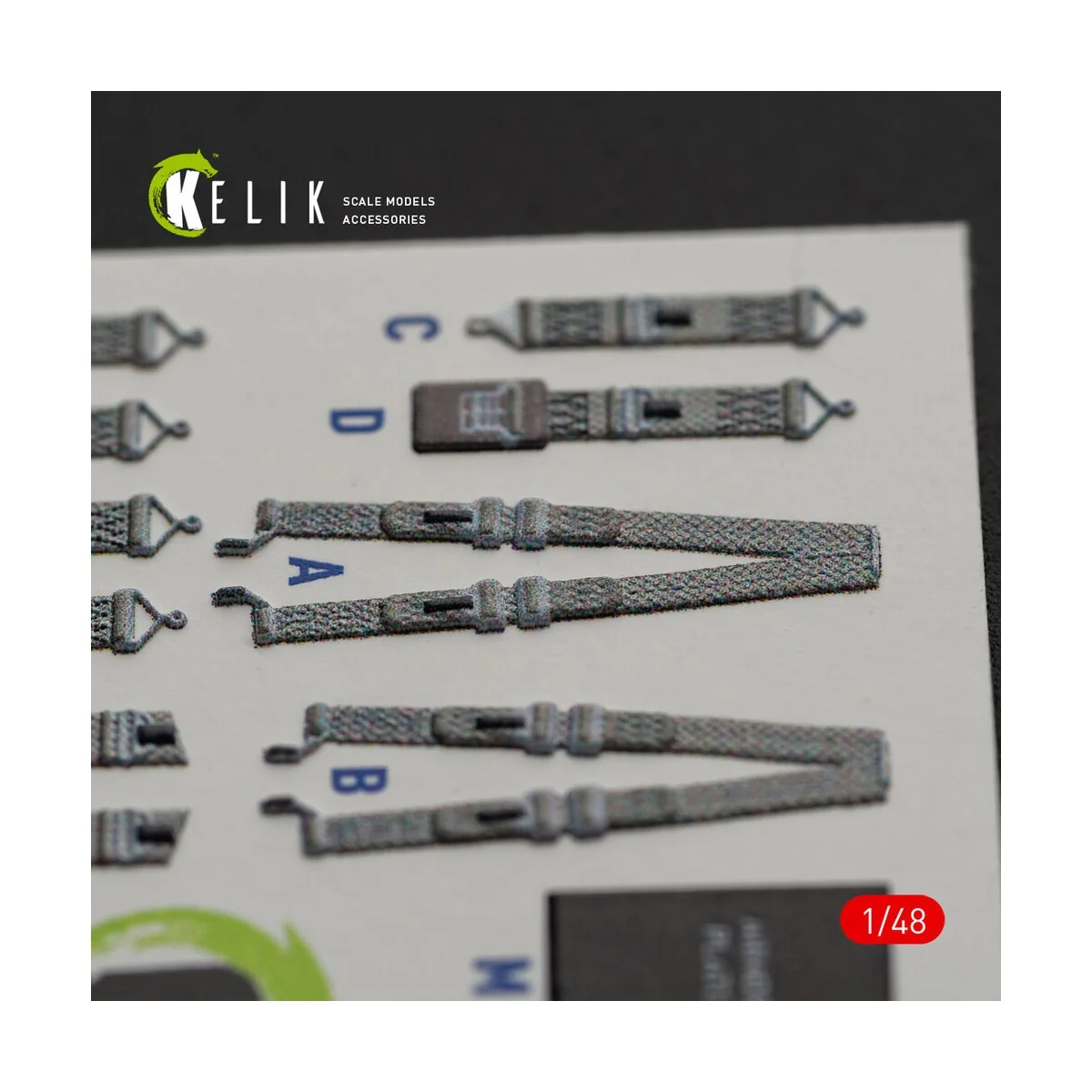 B-26B Marauder interior 3D decals for ICM kit, 1/48 - Kelik K48084