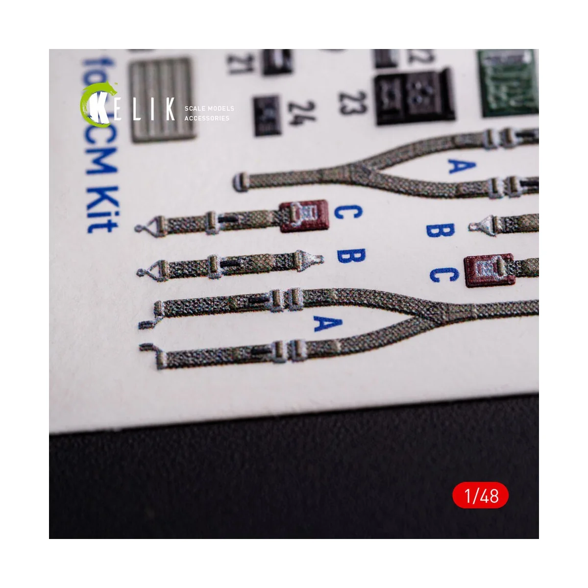 O-2A Skymaster interior 3D decals grey decoration type for ICM kit ...