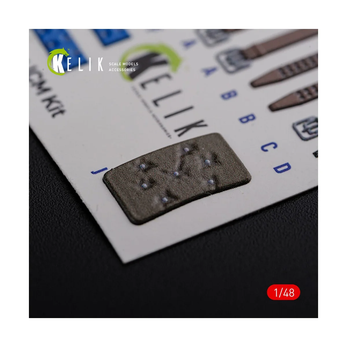 KI-21 interior 3D decals for ICM kit, 1/48 - Kelik K48085