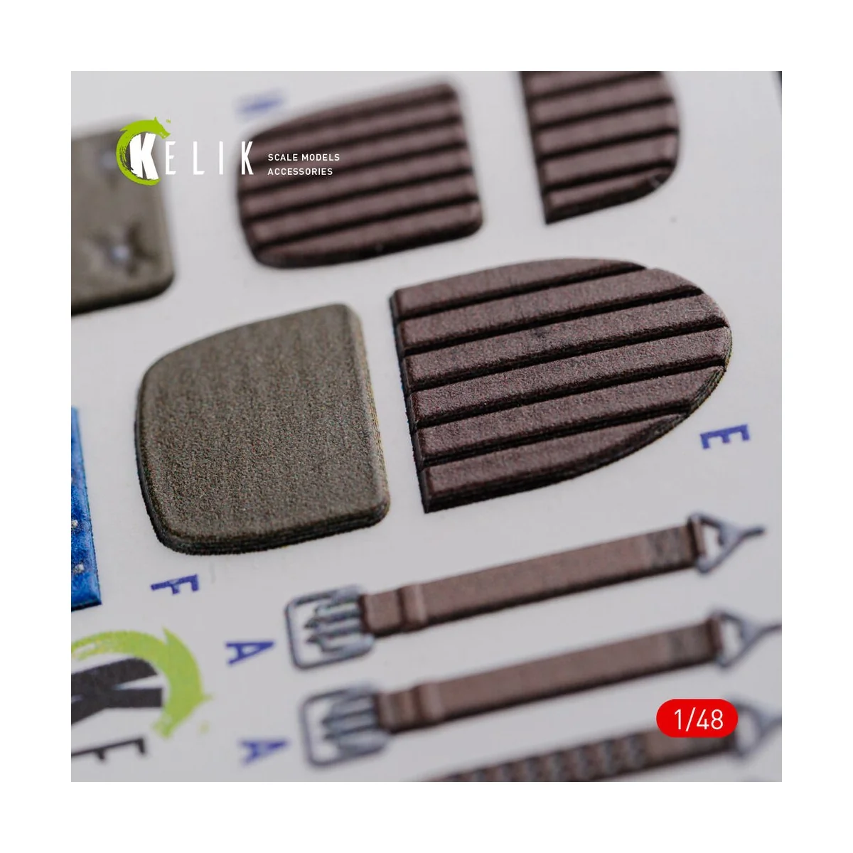 KI-21 interior 3D decals for ICM kit, 1/48 - Kelik K48085