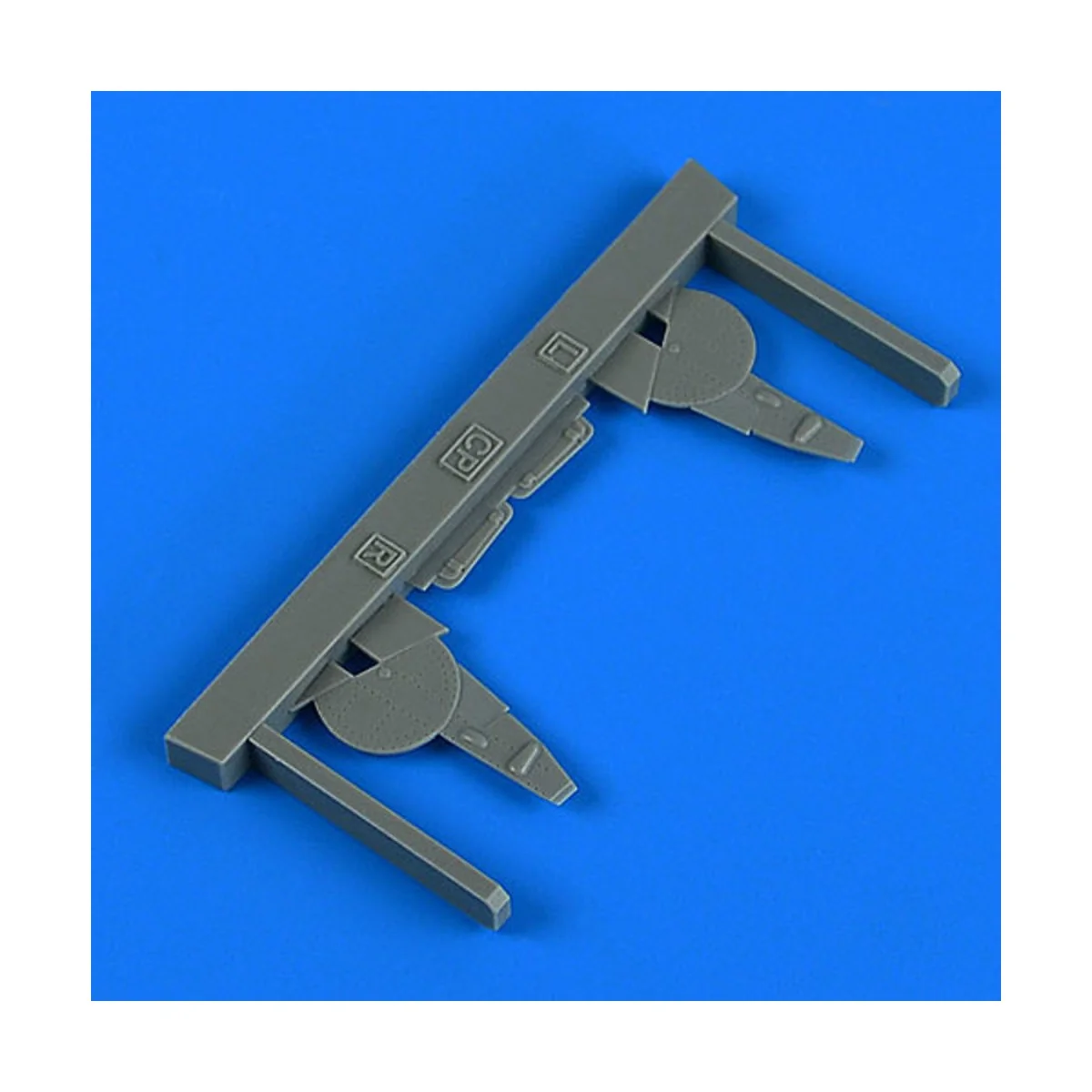 La-5 undercarriage covers, 1/72 - Quickboost QB72 660 La-5 undercarriage covers, 1/72 - Quickboost QB72 660