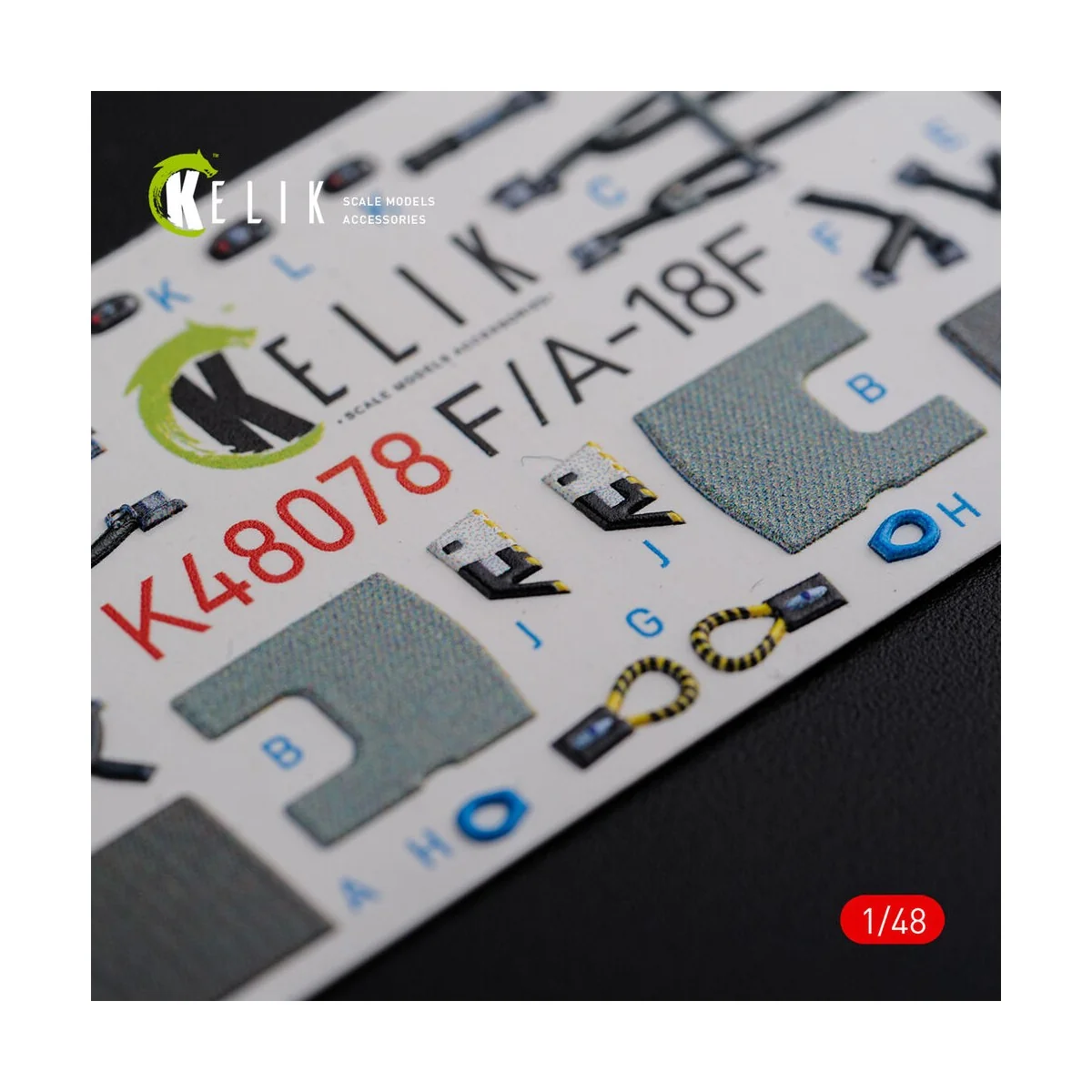 F/A-18F Super Hornet interior 3D decals for MENG kit, 1/48 - Kelik ...