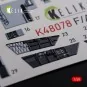F/A-18F Super Hornet interior 3D decals for MENG kit, 1/48 - Kelik ...