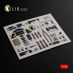 TBF-1C interior 3D decals for Academy kit - Kelik K48087