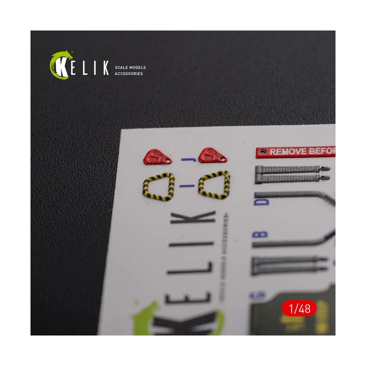 F-4J Phantom II interior 3D decals for Academy kit - Kelik K48089