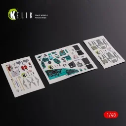 Mi-24D (Hind-D) interior 3D decals for Trumpeter kit - Kelik K48092