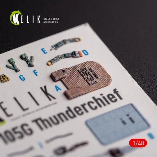 F-105G Thunderchief - interior 3D decals for HobbyBoss kit - Kelik ... F-105G Thunderchief - interior 3D decals for HobbyBoss kit - Kelik ...