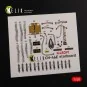 CH-46E Cargo compartment interior 3D decals for Academy kit, 1/48 -...