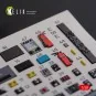 CH-46E Cargo compartment interior 3D decals for Academy kit, 1/48 -...