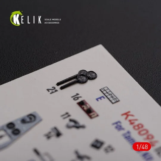 IL-2 Shturmovik interior 3D decals for Tamiya kit - Kelik K48094