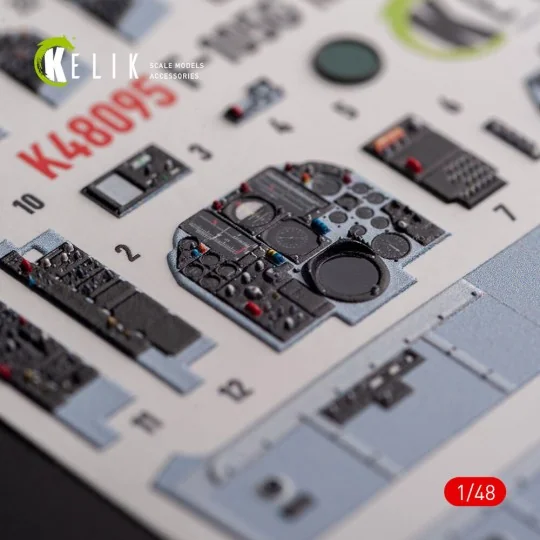 F-105G Thunderchief - interior 3D decals for HobbyBoss kit - Kelik ... F-105G Thunderchief - interior 3D decals for HobbyBoss kit - Kelik ...