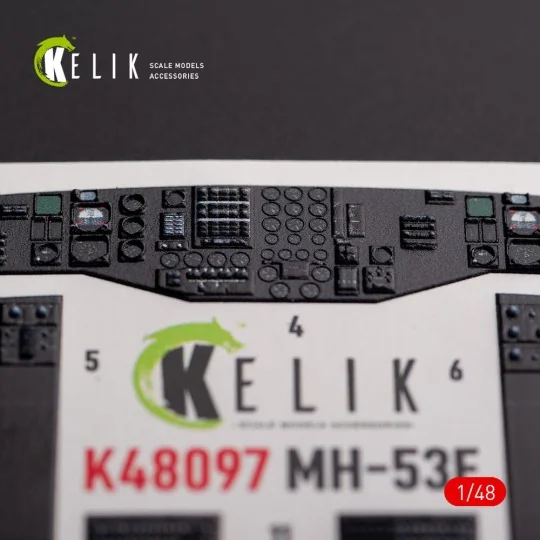 MH-53 Sea Dragon - interior 3D decals for Academy kit, 1/48 - Kelik... MH-53 Sea Dragon - interior 3D decals for Academy kit, 1/48 - Kelik...