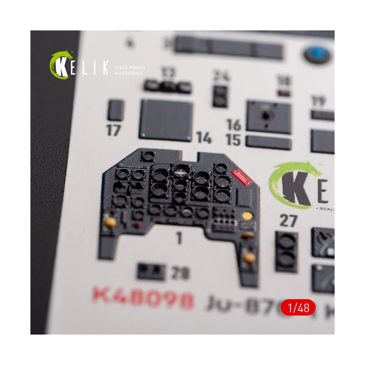 Ju-87G-1 Kanonenvogel - interior 3D decals for Italeri kit - Kelik ...