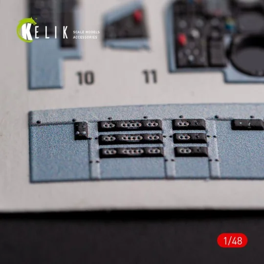 F-105D Thunderchief - interior 3D decals for HobbyBoss kit - Kelik ...