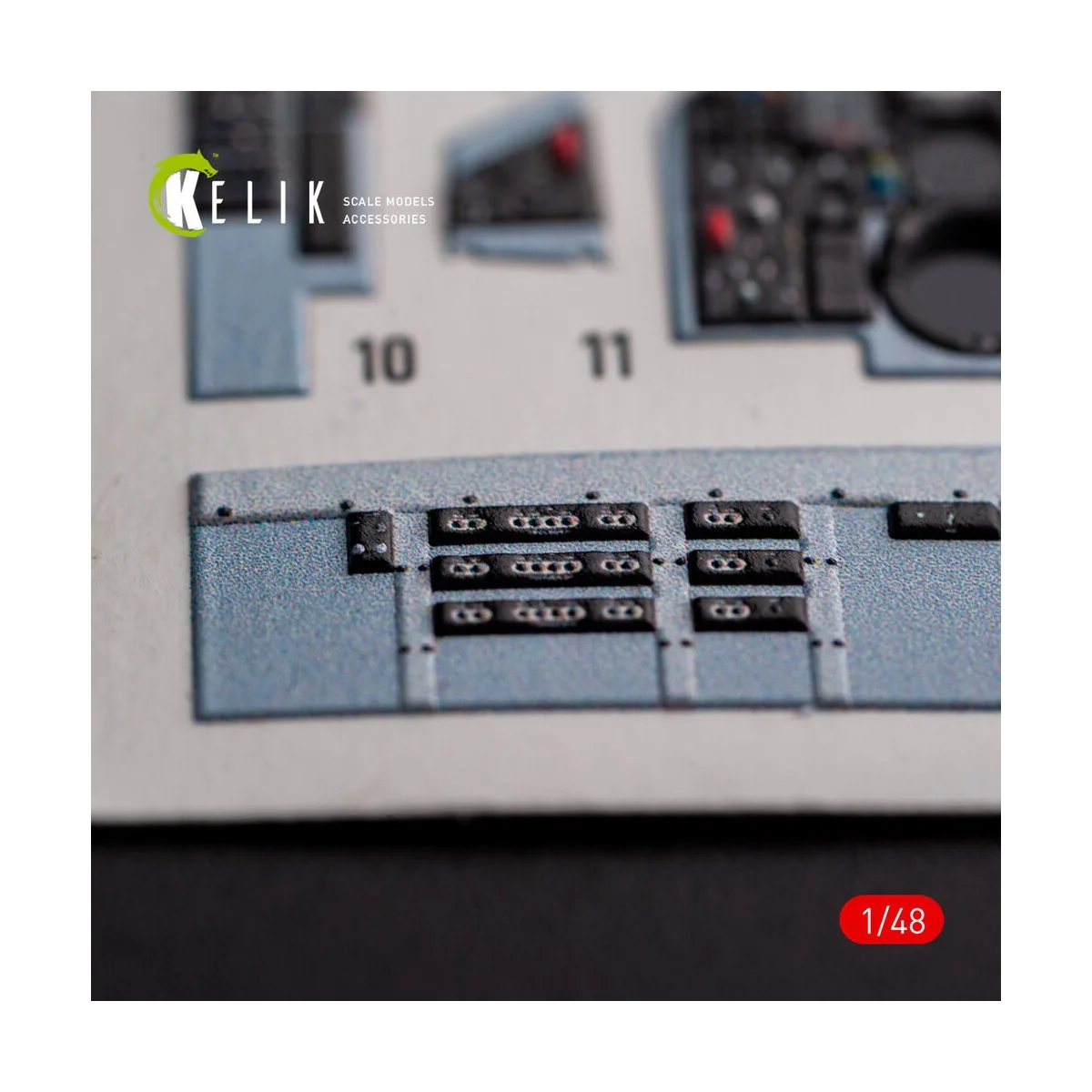 F-105D Thunderchief - interior 3D decals for HobbyBoss kit - Kelik ...