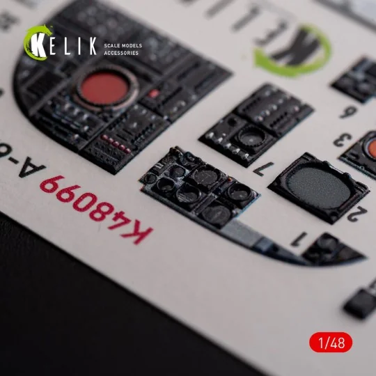 A-6A Intruder - interior 3D decals for HobbyBoss kit - Kelik K48099