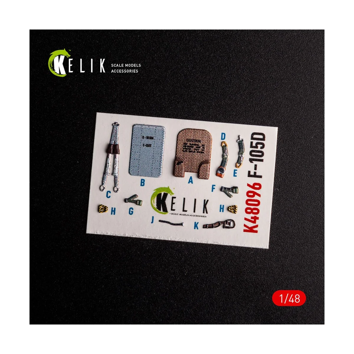 F-105D Thunderchief - interior 3D decals for HobbyBoss kit, 1/48 - ...