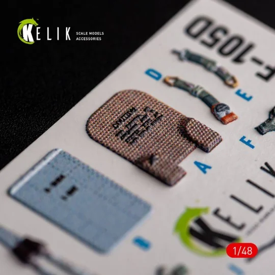 F-105D Thunderchief - interior 3D decals for HobbyBoss kit - Kelik ...