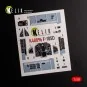 F-105D Thunderchief - interior 3D decals for HobbyBoss kit - Kelik ...