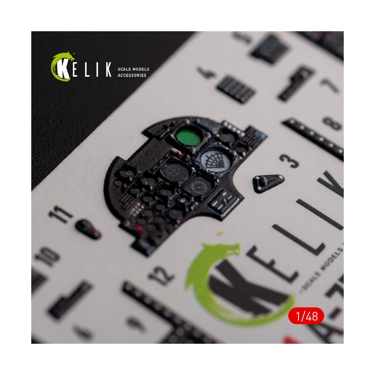 A-7E Corsair II- interior 3D decals for HobbyBoss kit, 1/48 - Kelik... A-7E Corsair II- interior 3D decals for HobbyBoss kit, 1/48 - Kelik...