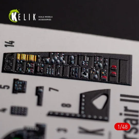A-7E Corsair II- interior 3D decals for HobbyBoss kit, 1/48 - Kelik... A-7E Corsair II- interior 3D decals for HobbyBoss kit, 1/48 - Kelik...