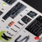 F-16A/C - interior 3D decals for Academy kit, 1/48 - Kelik K48103