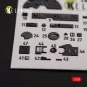 ?-38F Lightning - interior 3D decals for Academy kit - Kelik K48108