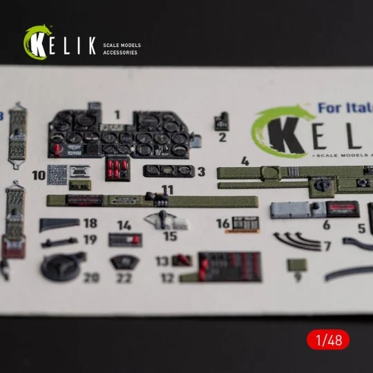 ?-47D Thunderbolt interior 3D decals for Italeri/Academy kit - Keli...