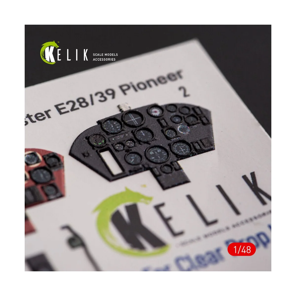 Gloster E28/39 Pioneer - interior 3D decals for ClearProp kit, 1/48...