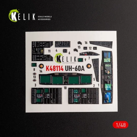 UH-60A Black Hawk - Type 2 Defence Intelligence of Ukraine interior...