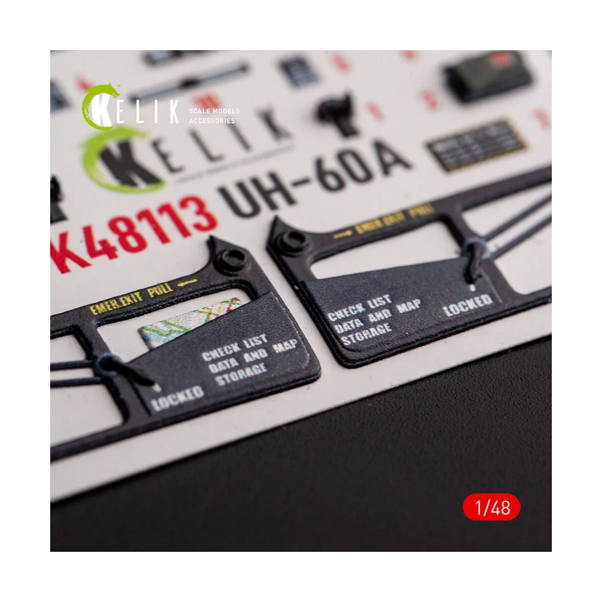 UH-60A Black Hawk - Type 1 interior 3D decals for ICM kit, 1/48 - K... UH-60A Black Hawk - Type 1 interior 3D decals for ICM kit, 1/48 - K...